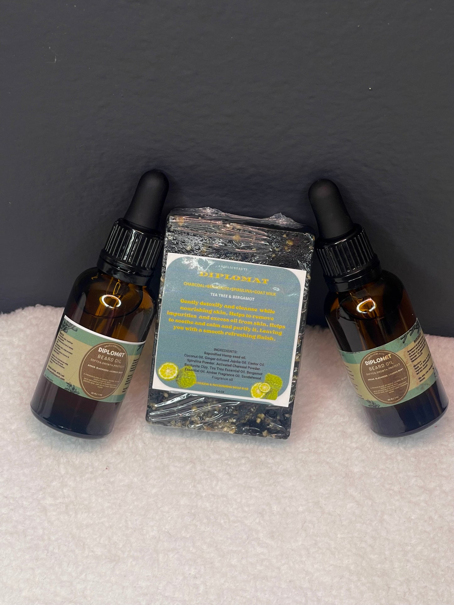 🖤 The Diplomat – Premium Beard Oil