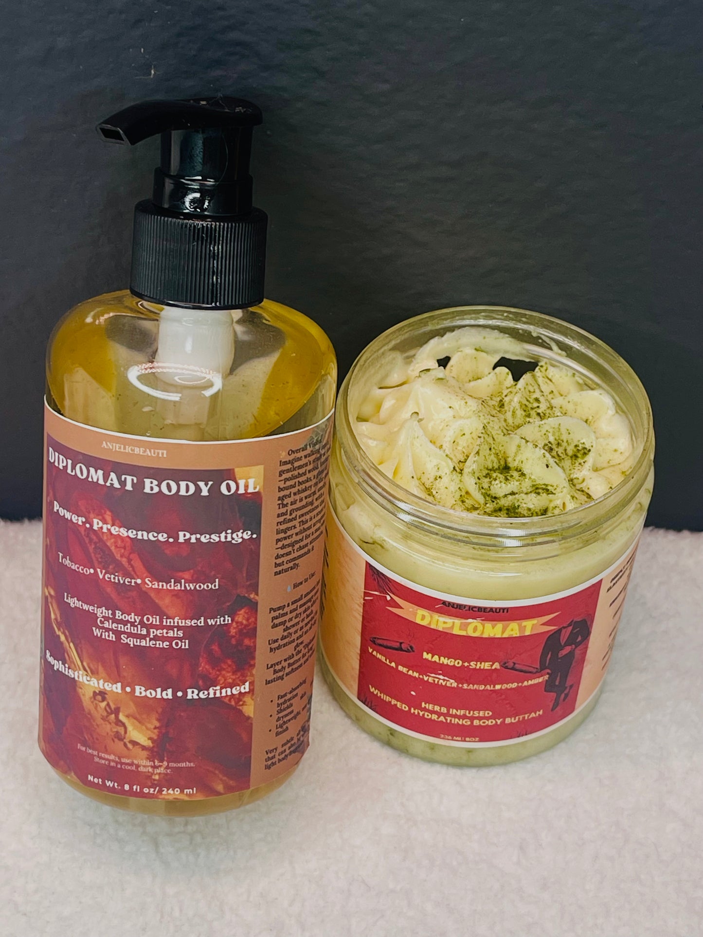 🖤 The Diplomat – Men’s Herbal Body Oil