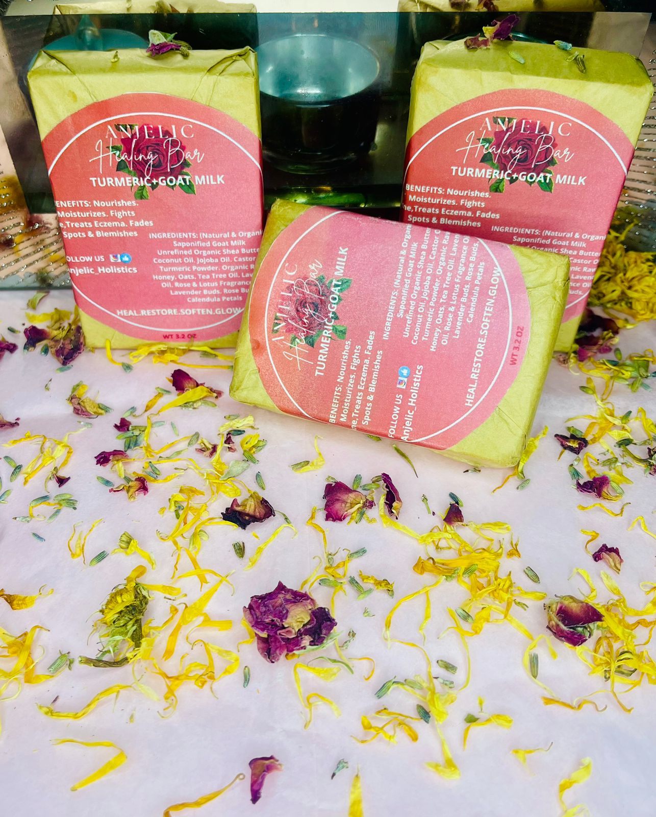 Self Care Time Turmeric+Goat Milk nourishing bar