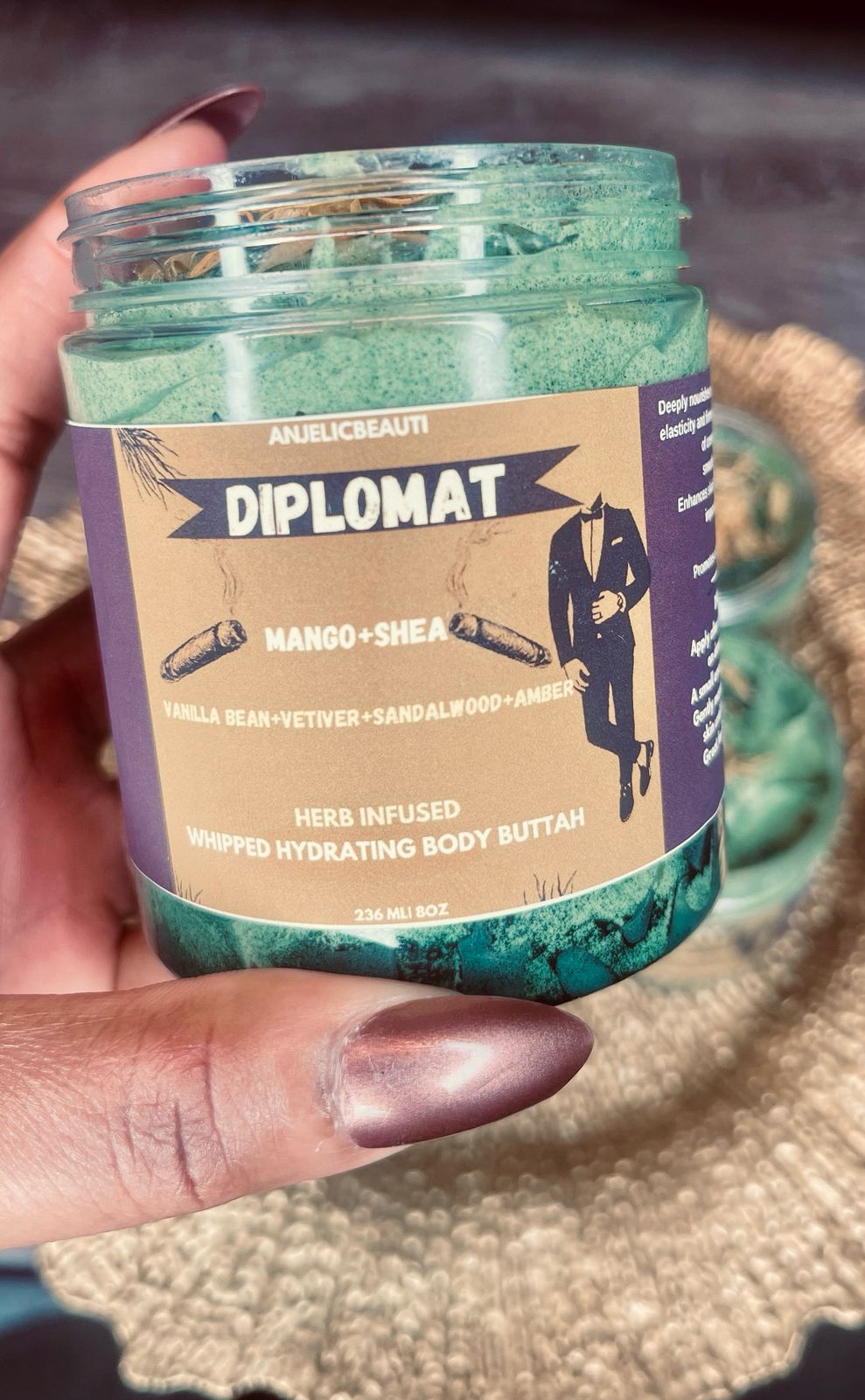 DIPLOMAT BODY BUTTAH- FOR MEN